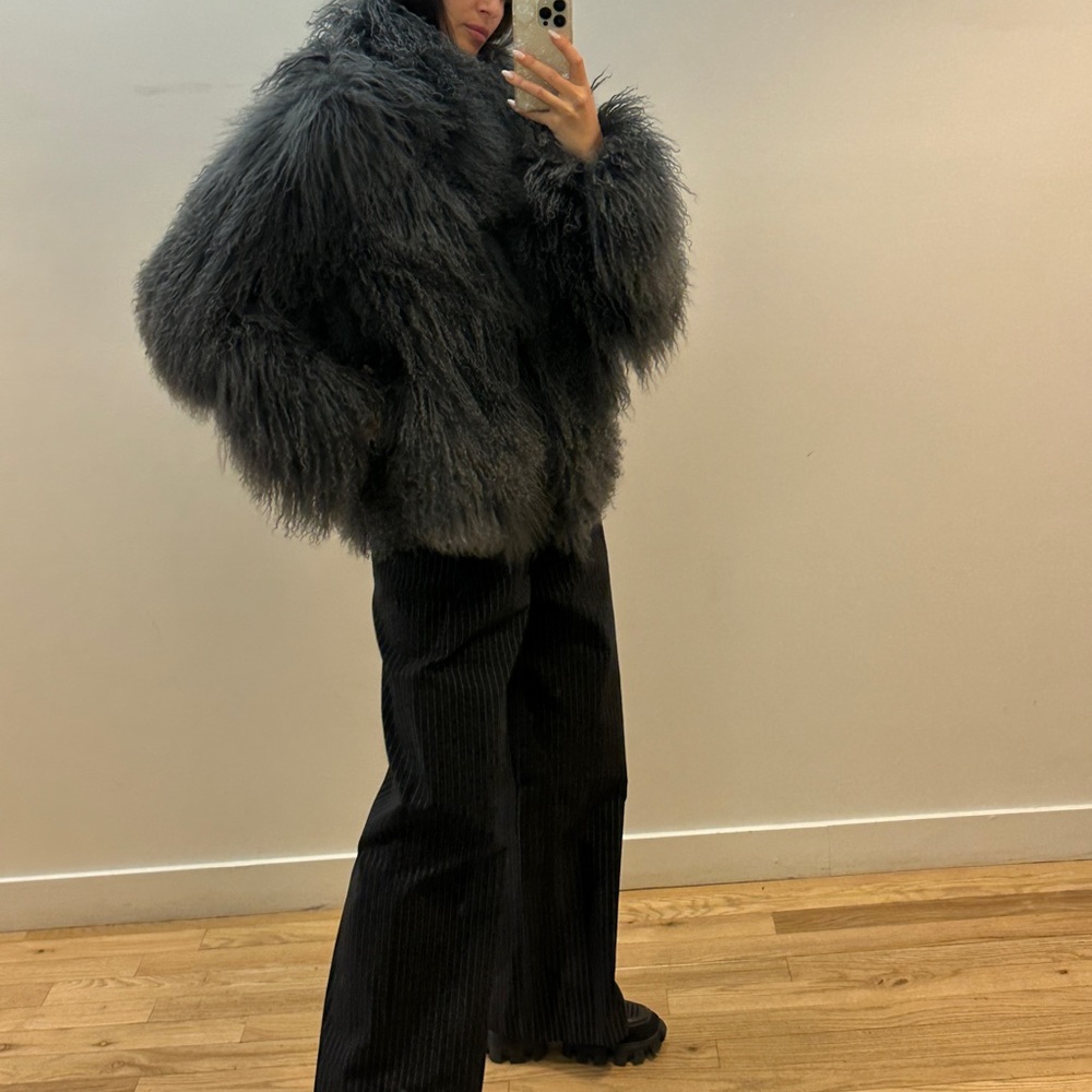 Real shearling jacket